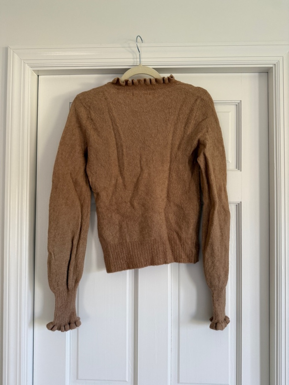 Doen Camel Ruffle-Trim Sweater - Picture 5 of 5